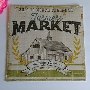 Office 221 Calendars Simply Blessed And Farmers Market Poshmark